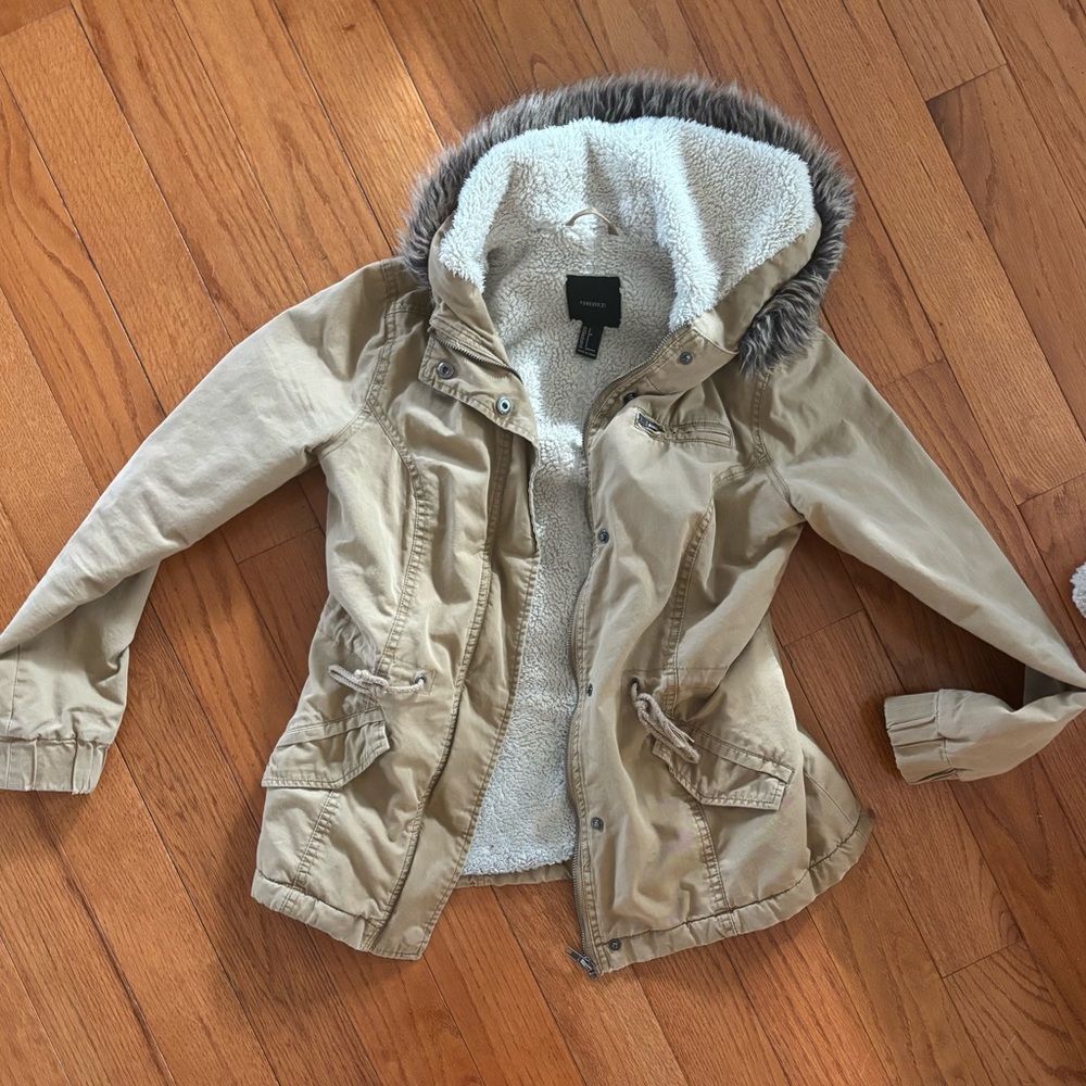 Forever 21 Tan Jacket
